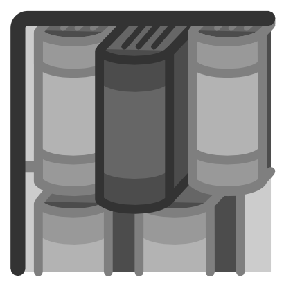 Download free grey book library icon